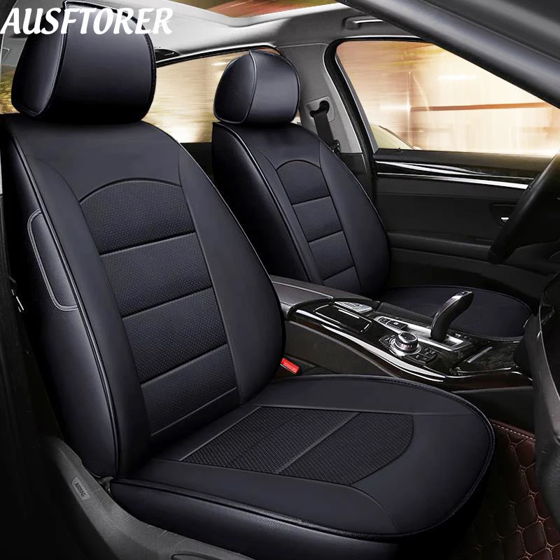 Чехол из воловьей кожи AUSFTORER для BMW 520i 528i 530i 535i 530 540 автомобильные кожаные чехлы