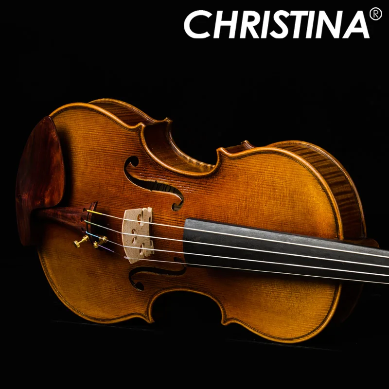 

Импортная скрипка Christina S600 из Европейского материала, профессиональная скрипка ручной работы