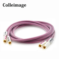 colleimage hifi rca plug htp1 pro rca xlo audio interconnect cable with gold plated rca connector plug cd amplifier rca cable