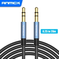anmck 3 5mm jack aux cable jack adapter male to male audio extension cord for speaker headphone laptop pc car auxiliary cable