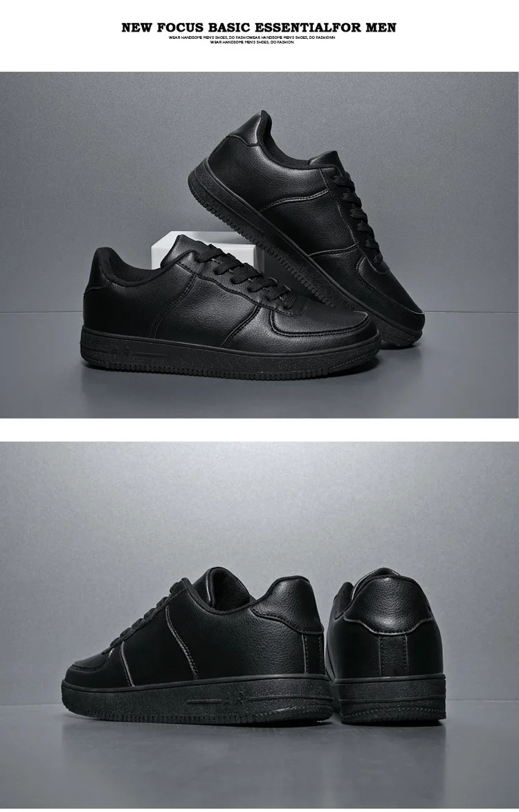 

Casual Leather Shoes Men's 2021 Autumn Winter New Large 45 46 47 Men's Shoes 48 Men's Shoes Student Board Shoes