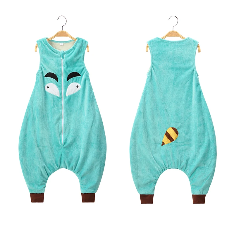 

Spring Autumn Long Sleeve Sleeping Bag Flannel Baby Cartoon Winter Baby Girl Pajamas Baby Sleeping Baby Boys Sleep Bag