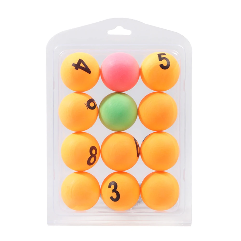 

12 Pcs Colorful Ping Pong Balls Table Tennis Decor Balls Multi-functional Ping Pong Ball Amateur Training Practice Balls