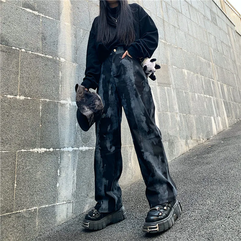 

Светильник кие мужские брюки, одежда для бега, брюки с широкими штанинами в стиле Харадзюку, повседневные брюки, мужские и женские брюки, спо...