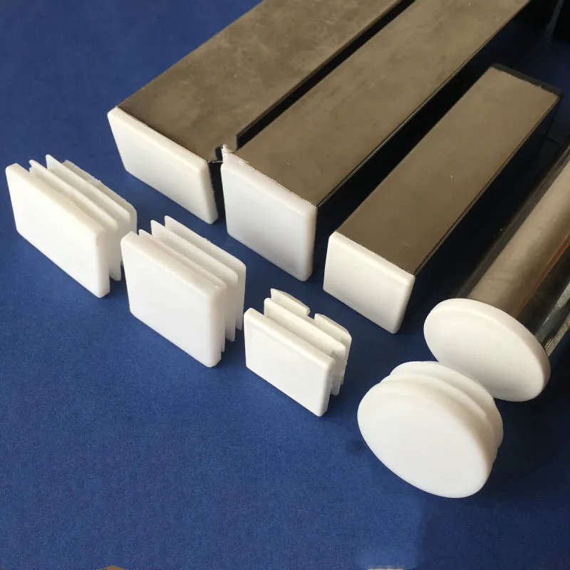 10 шт. мебельная Заглушка с отверстием для ног пылезащитный чехол белая