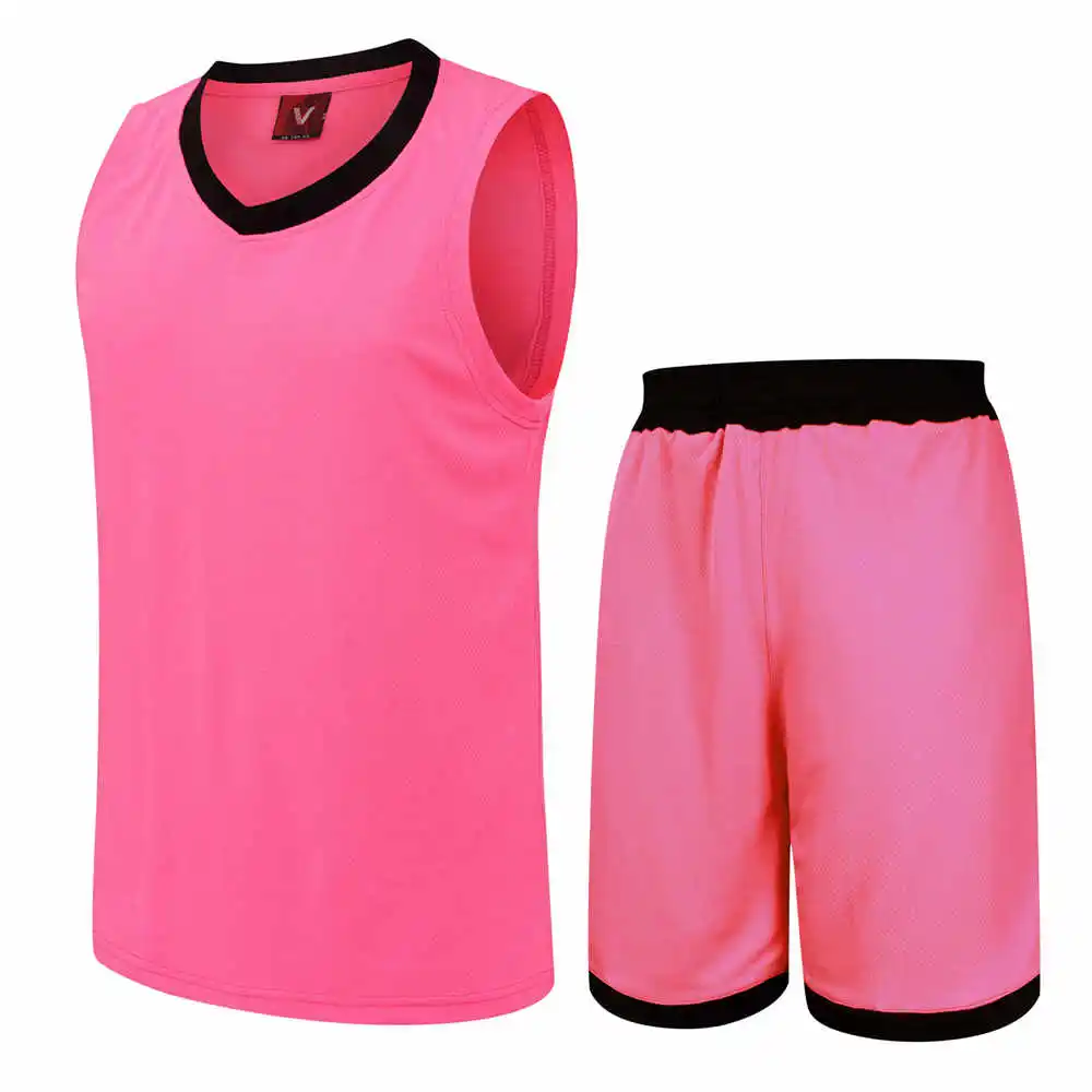 Баскетбольные майки для взрослых спортивные комплекты из дышащей ткани футболка