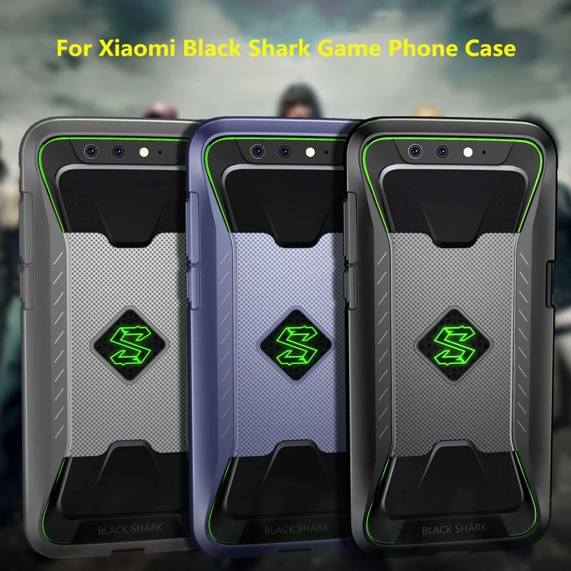 Модный Для Xiaomi Black Shark игровой чехол для телефона TPU Защитный чехол для Xiaomi черный чехол с акулой Гибридный противоударный защитный чехол