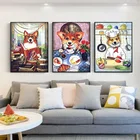 Декоративная Картина на холсте с изображением декоративной стены