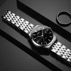 Часы наручные женские с сапфировым стеклом, модные автоматические водонепроницаемые, с календарем, для карнавала