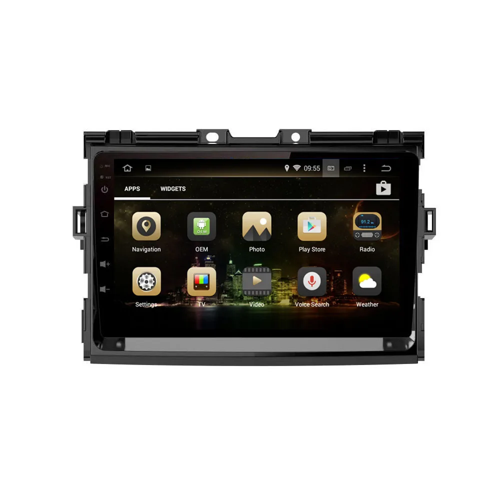9 &quotВосьмиядерный Android 0 PX6/PX5/px30 подходит Toyota Previa Estima Tarago Canarado 2006-2009 Автомобильный