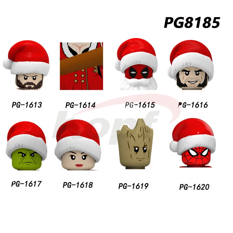 

PG8185 Рождественский подарок, строительные блоки, герои, муравей-человек, изгой, гамбит, Ramon, фигурки, игрушки для детей