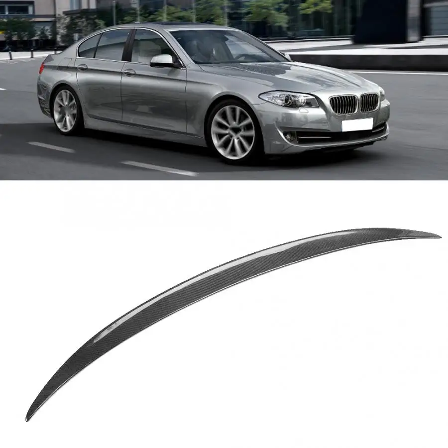 Задний спойлер из углеродного волокна задний багажника 3D подходит для 5 серий F10