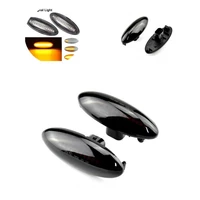 1 pair high quality sturdy perfect replacement flowing side mirror indicator side mirror indicator turn signal light