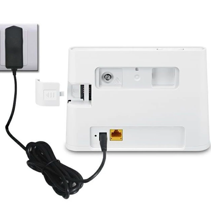 Unlocked Huawei B311 B311S-220 4G 150Mbps LTE CEP WiFi Router With External Antenna Routers RJ45 CPE Car PK B315s-22