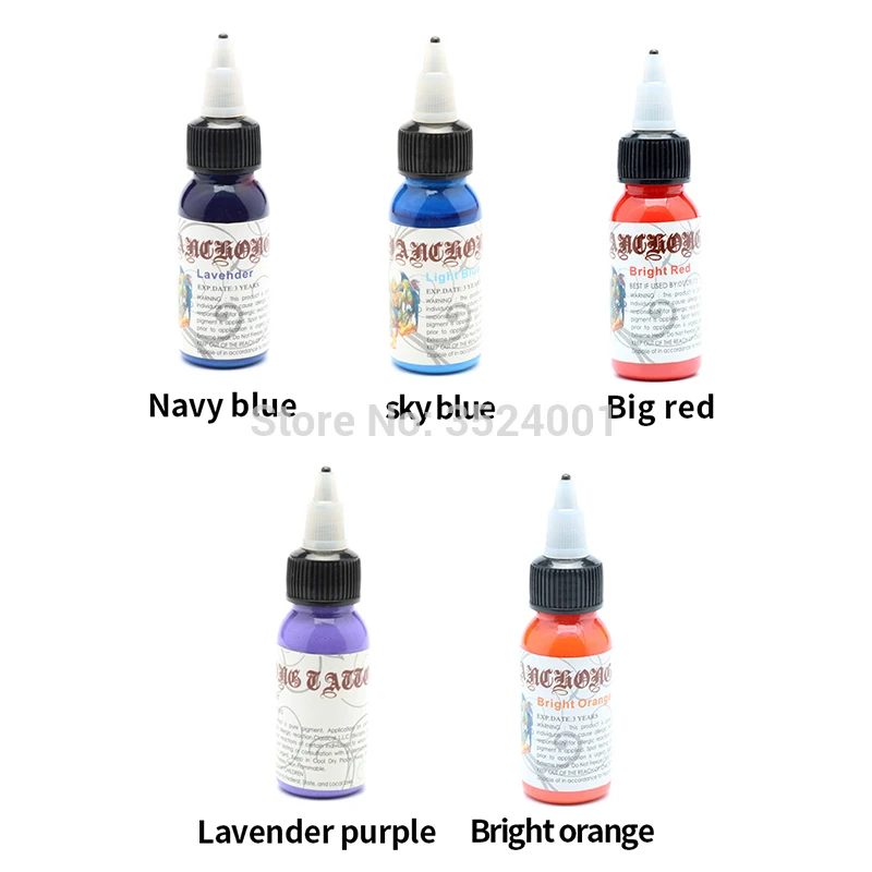 30 мл натуральный растительный пигмент для тату Перманентный макияж тела