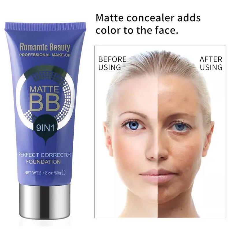

9IN1 BB Face Cream Whitening Moisturizer Concealer Base Ance Foundation Sunblock