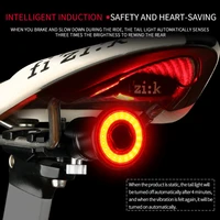 bike rear light luces para luz trasera bicicleta traseira tail led farol alta visibilidad fiets verlichting bicycle accessories