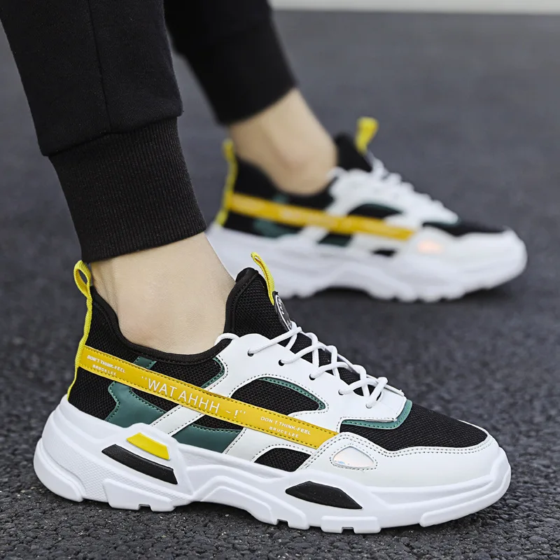 

Men's Shoes 2022 Spring New Sports Casual Shoes Men's Korean Style Daddy Shoes Men's Fashion Shoes