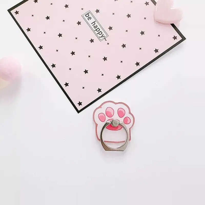 Мультфильм палец кольцо мобильный телефон держатель для iPhone 2019 XS Max X XR 8 7 6 6S Plus 5S 360