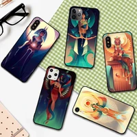 yndfcnb egyptian god phone case for iphone 13 11 12 pro xs max 8 7 6 6s plus x 5s se 2020 xr cover