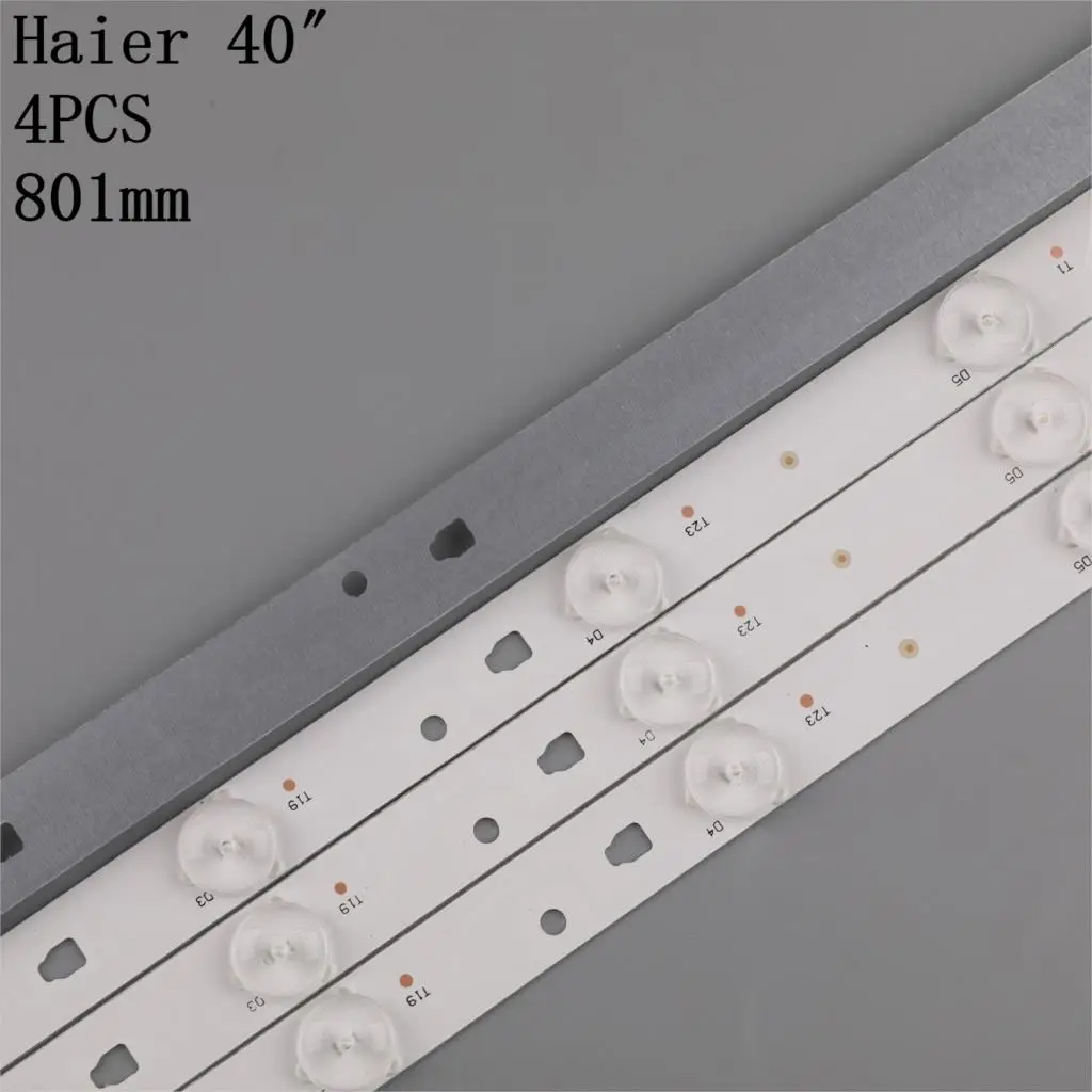 TV Lamp LED Backlight Strips For HAIER LE40M600CF LE40F3000WX LE40M600F Bars LED Bands LED40D11-ZC14-03(B)  PN30340011206 Rulers