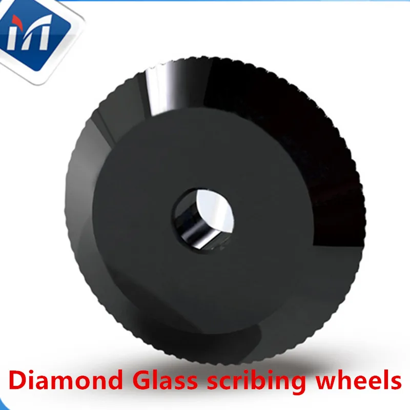 

Micro-penetration PCD diamond scribing wheels glass cutter similar to APIO 2.5X0.8X0.65 glass cutting wheel freight free