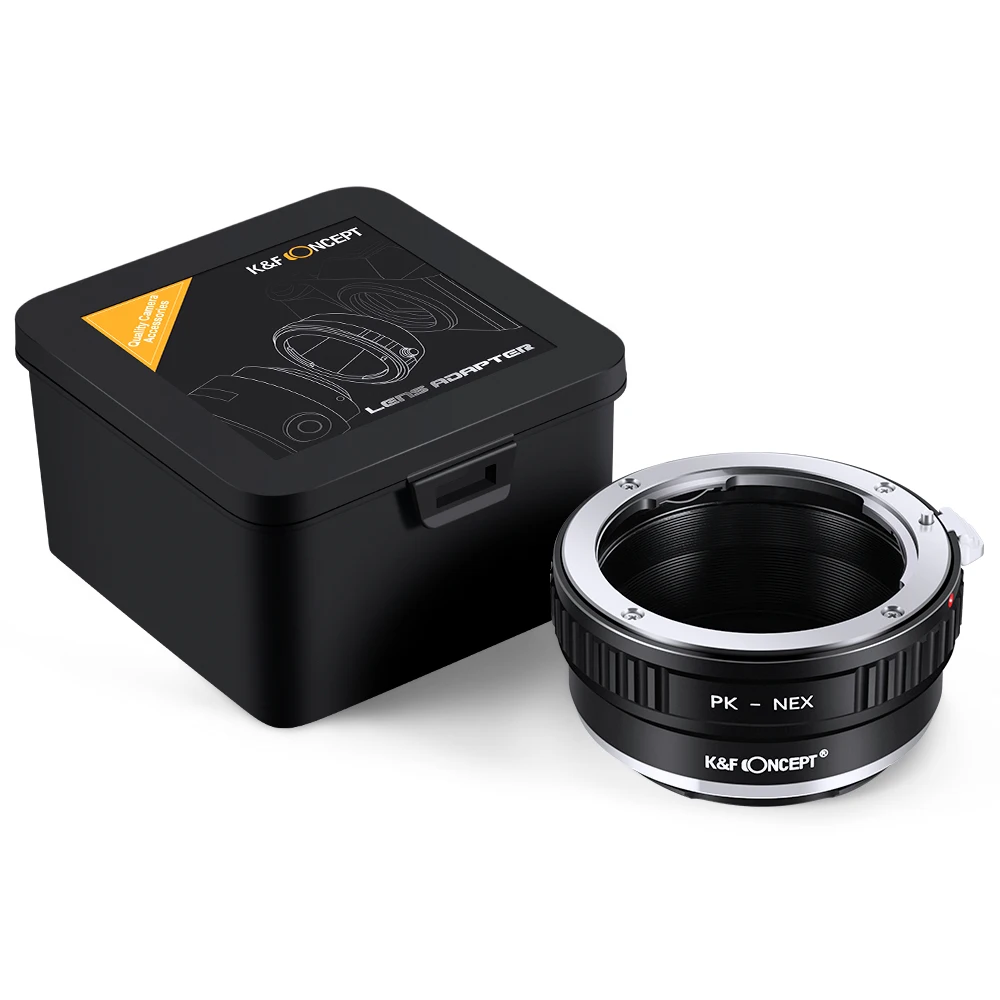 

K&F Concept Lens Mount Adapter for Pentax PK K Mount Lens to Sony NEX E-Mount Camera NEX-3 NEX-3C NEX-3N NEX-5 NEX-5C NEX-5N