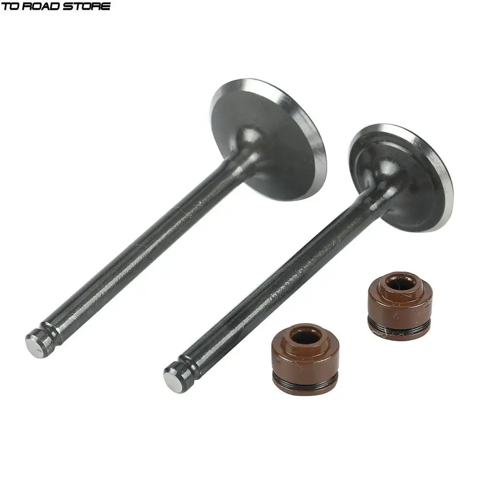 

Впускные выхлопные клапаны мотоцикла с маслоуплотнением в комплекте для отверстия 52,4 мм Lifan 125cc горизонтальные двигатели для кроссового мо...