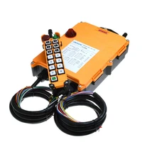 14 channels 1 speed 1 transmitter hoist crane truck radio remote control system with emergency stop
