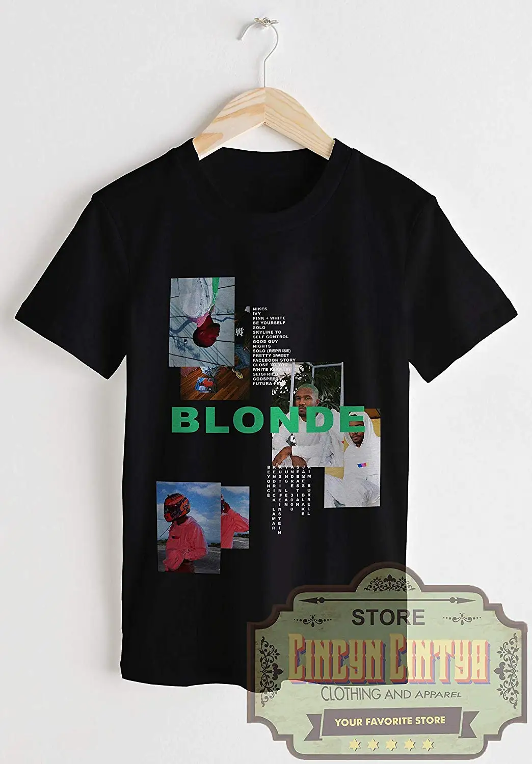 Рисунок Frank Ocean футболка рисунок рубашка Для мужчин низкая цена шеи футболки для