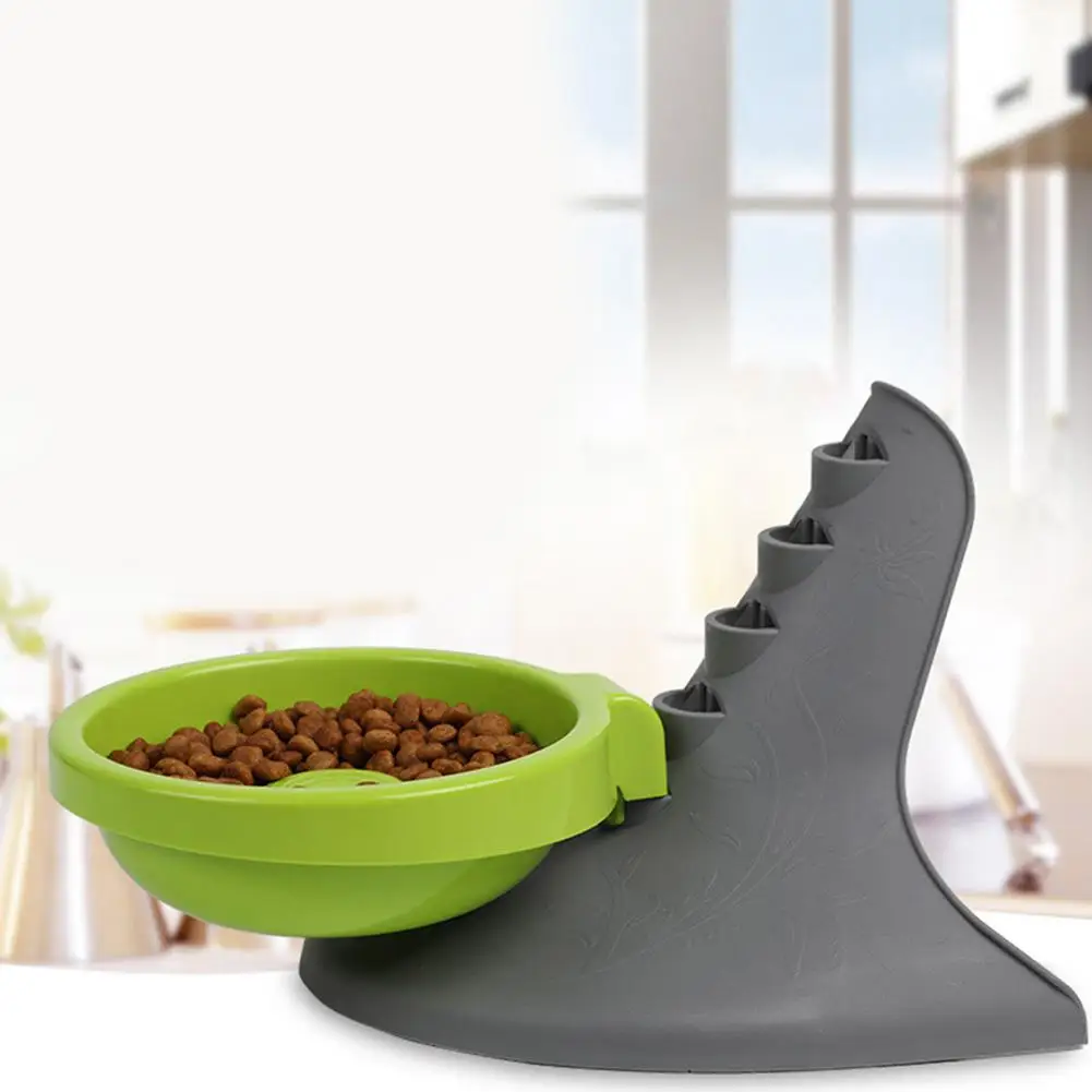 Регулируемая миска с защитой от удушения дизайнерская для медленного питания