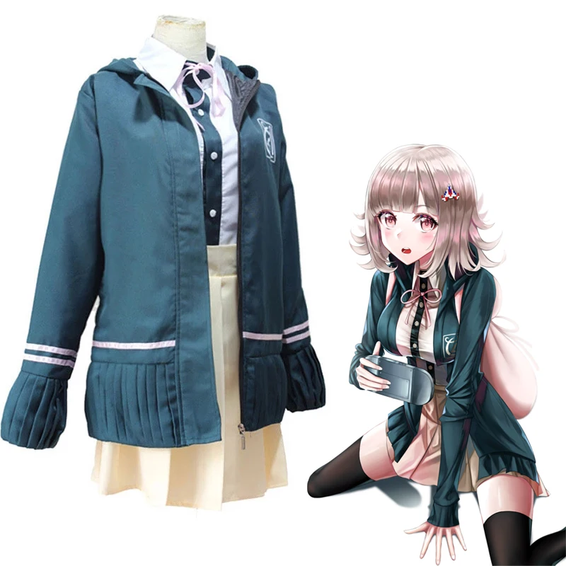 Костюм для косплей Женский костюм на Хэллоуин куртка парик короткая юбка - купить