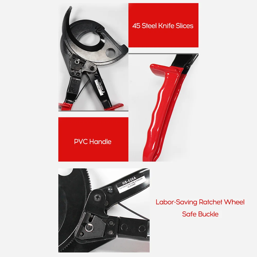 Портативный мини трещотка кабель ножницы быстрая и экономичная ручные