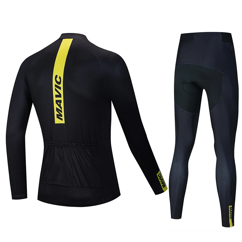 2020 MAVIC Pro осенне зимний командный костюм с длинными рукавами для велоспорта