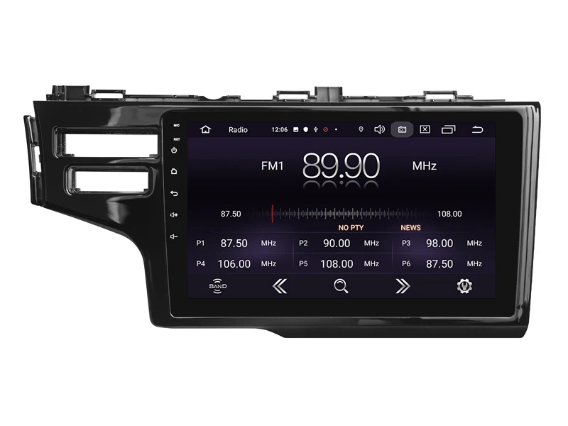 OTOJETA Android 9,0 2.5D экран автомобиля радио плеер для Honda FIT JAZZ LHD bluetooth Мультимедиа Стерео gps Navi магнитофон