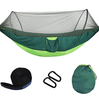 portable summer camping hammock quick drying with removable mosquito net outdoor for 2 personal for tree camping usa only