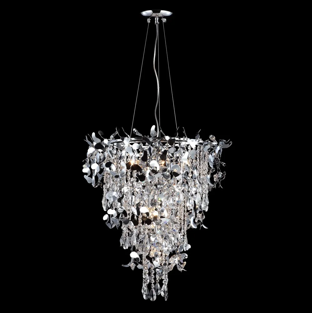 Светильник потолочный Crystal Lux ROMEO, ROMEO SP10 CHROME D600, 600W, Е14
