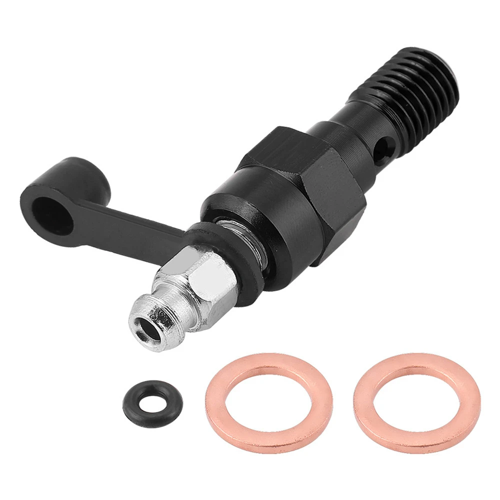 

Motorcycle Brake Cylinder Caliper Bleed Screw Nipple Bolt Dust Cap Motorbike Accessories Suitable For M10x1.25MM M10x1.00MM