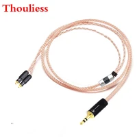 thouliess diy 2 53 54 4mm balanced single crystal copper headphone upgrade cable for srh1540 sr0 srh1840 srh1440 headphones