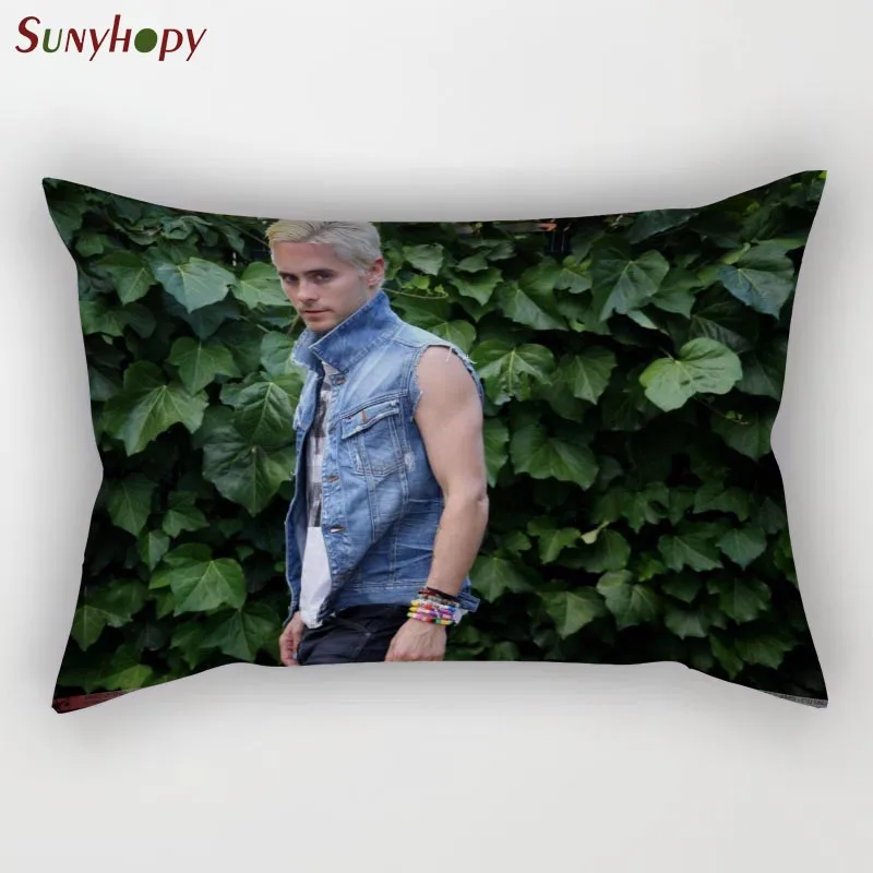 Популярный Стиль Jared Leto Custom Цифровая печатная Подушка Cover полиэстеровый чехол для