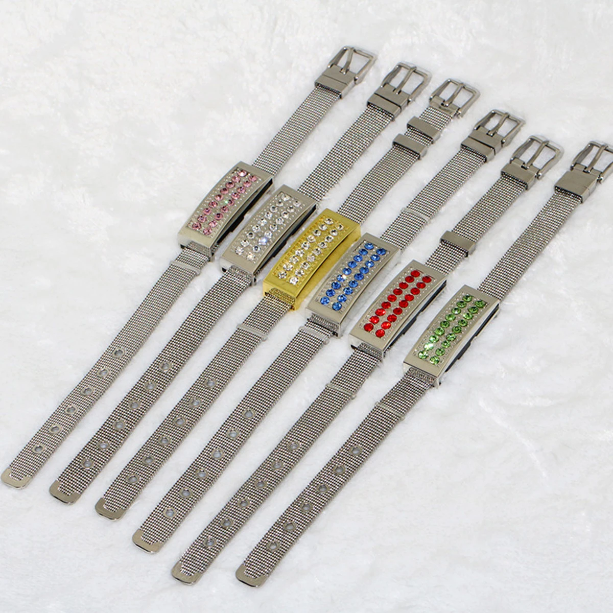 

Pen Drive Crystal Bracelet 8GB 16GB 32GB 64GB 128GB 256GB Jewelry USB 2.0 Flash Drive Metal USB Memory Disk Wristbands Pendrives