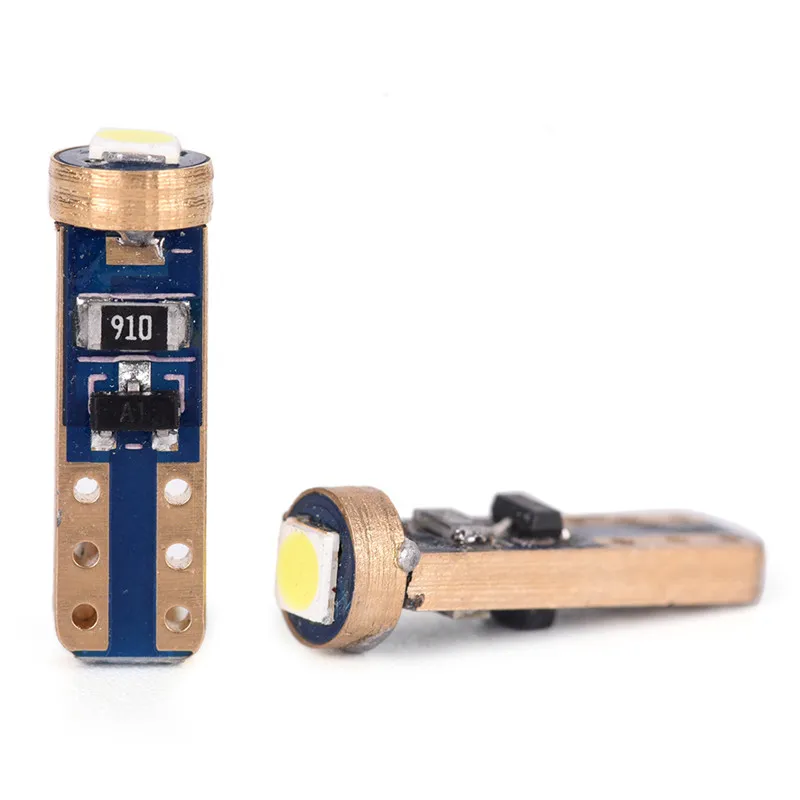 

10 шт. T5 3030 Canbus 37 70 73 74 W5W LED 1SMD белая лампа borad 12 В