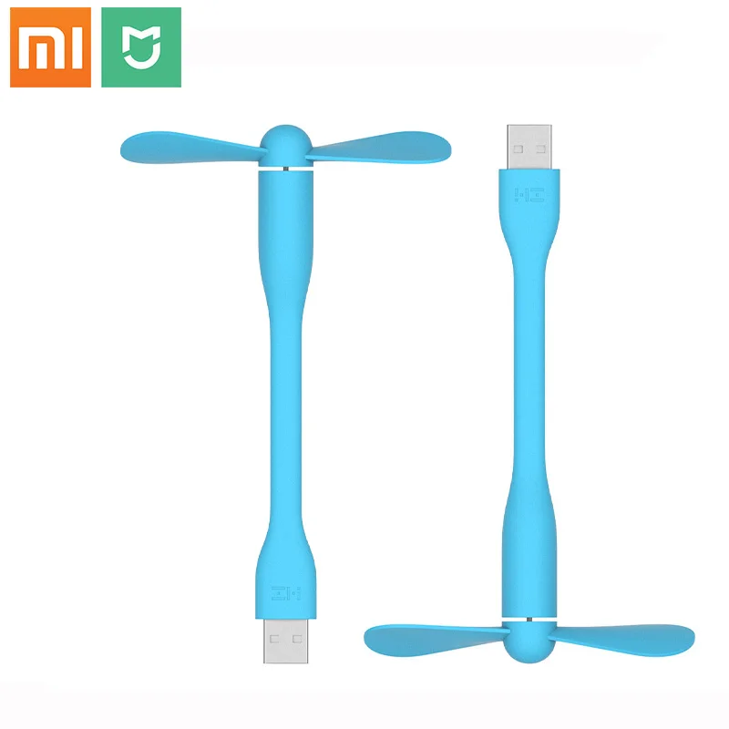 

100% Original Mi Fan Flexible USB Portable Mini Xiomi Xaomi Fan For Pover Bank Laptop Computer XiaoMi