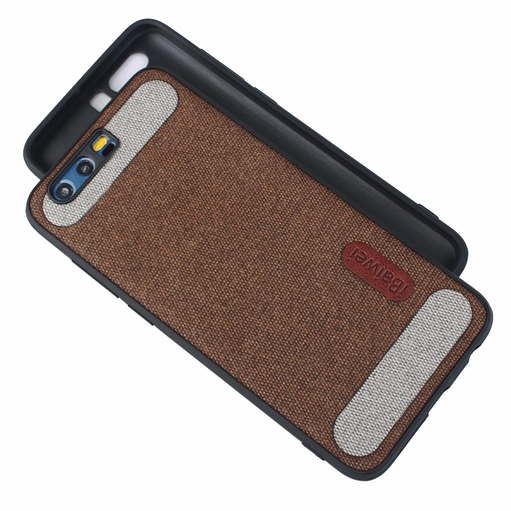 Holder for Huawei Honor 9 Phone Case Back Cover Silicone TPU PC Edge Business Fabric Shockproof Coque Capa Shell |