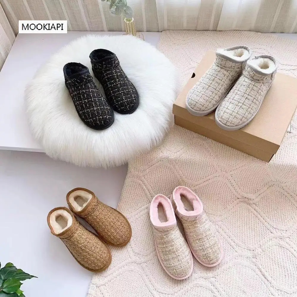 2019 г. Австралийские женские зимние ботинки высокого качества 100% натуральная