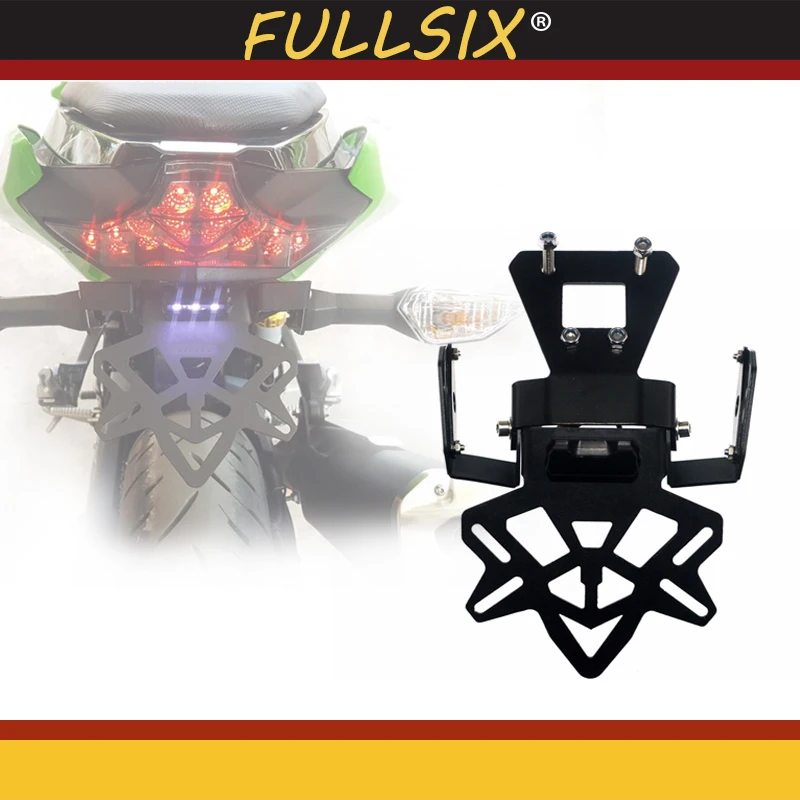 Задний номерной знак мотоцикла установочный для Kawasaki Ninja 400 2017-2019 | Автомобили и