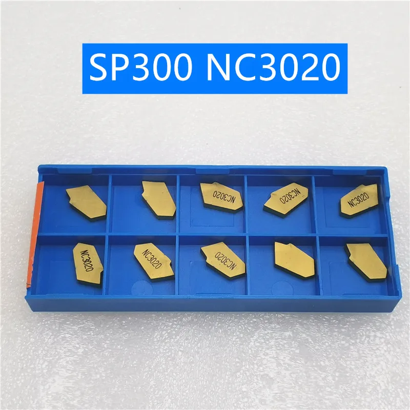Карбид вольфрама SP200 SP300 SP400 PC9030 NC3020 NC3030 Пазовая карбидная вставка для токарного станка инструмент для токарного станка