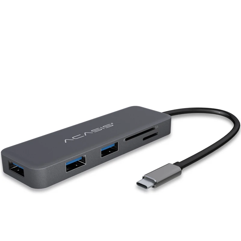 

5 в 1 USB C концентратор USB-C 3,0 концентратор HDMI-совместимый PD адаптер для Samsung Galaxy S9/S8 Huawei P20 Pro Type C концентратор