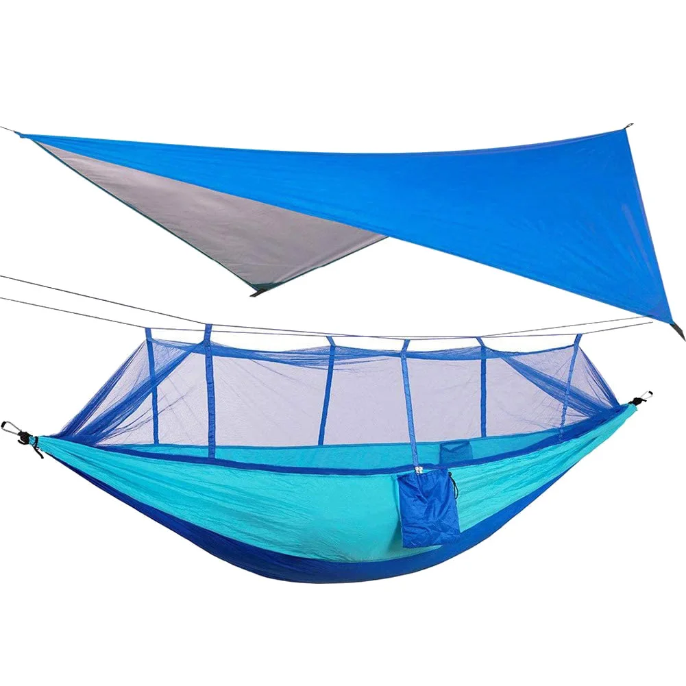 

Portable Outdoor Camping Jungle Swing Hammock Mosquito Net Canopy Hanging Bed