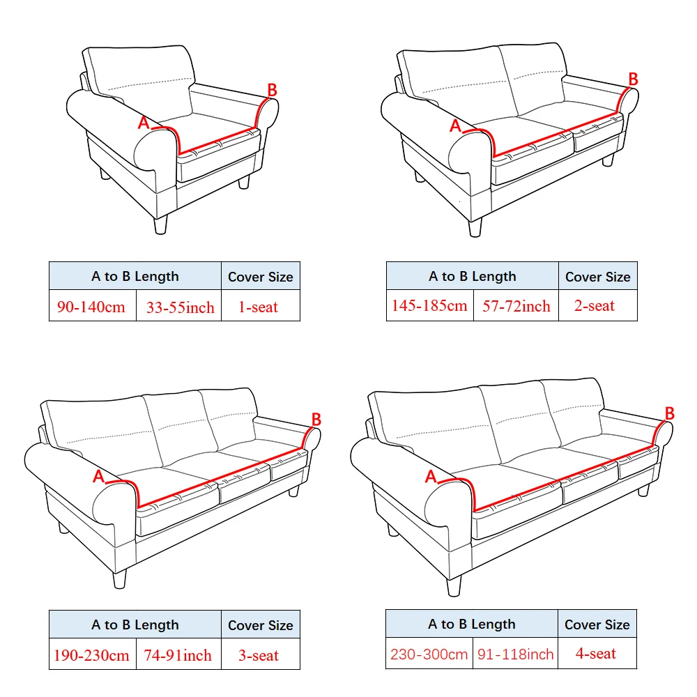 Качественный водоотталкивающий чехол для дивана универсальный эластичный